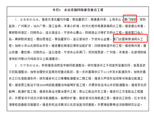 重磅发布！国务院印发“十四五”交通规划，10处提及厦门，古雷加网络迎来新机遇